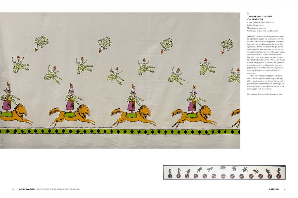 Weitere Ansicht: Andy Warhol: The Complete Textiles and Fashion, 1955-1987 | Paul Maréchal