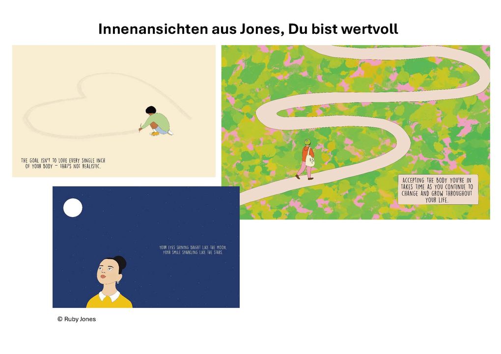 Weitere Ansicht: Du bist wertvoll | Ruby Jones