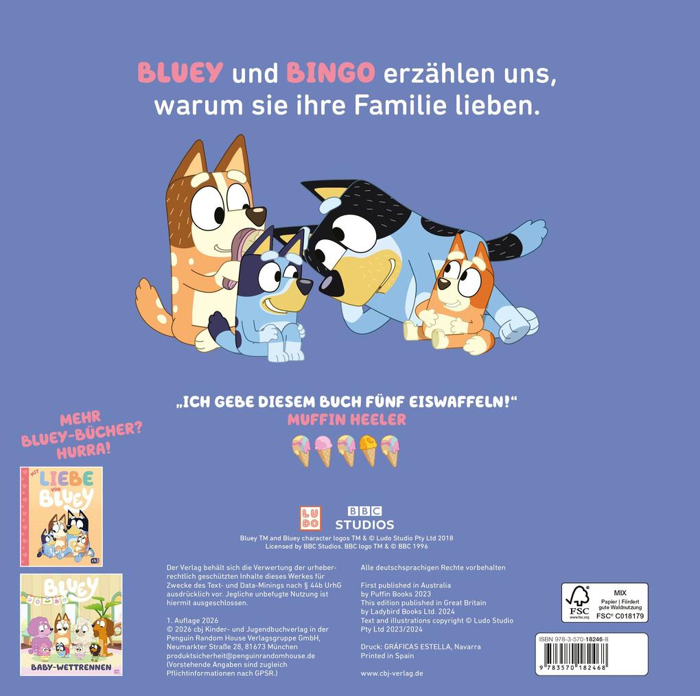 Weitere Ansicht: BLUEY - Ich liebe meine Familie
