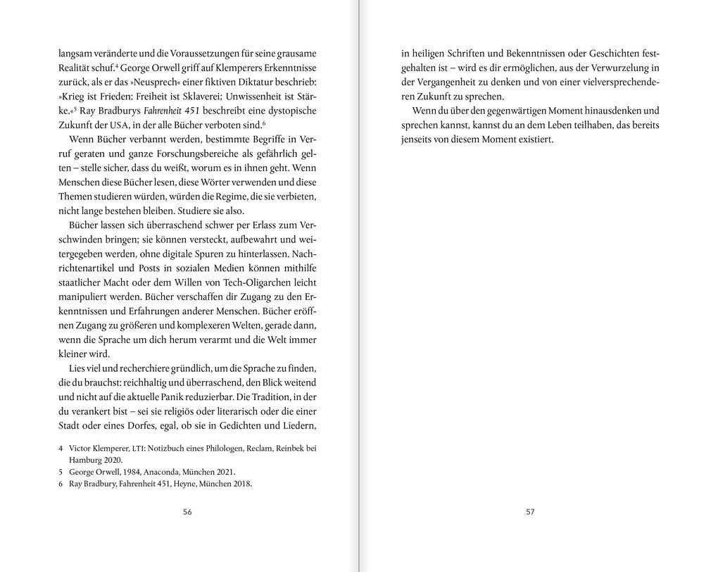 Weitere Ansicht: Wann, wenn nicht jetzt? | Hanna Reichel