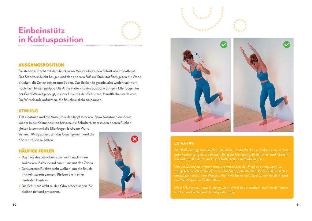 Weitere Ansicht: Wandpilates richtig | Manon Manzone