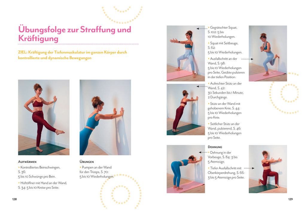 Weitere Ansicht: Wandpilates richtig | Manon Manzone