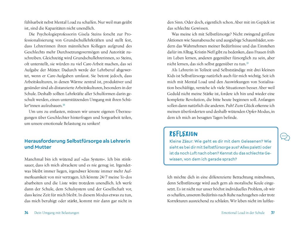 Weitere Ansicht: Schule ohne Burnout | Ann-Marie Backmann