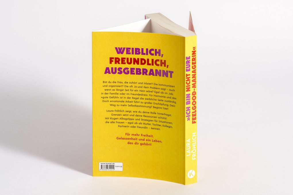 Weitere Ansicht: Ich bin nicht eure Feelgood-Managerin! | Laura Fröhlich