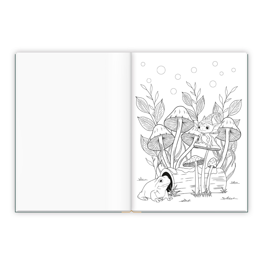 Weitere Ansicht: TRÖTSCH - Malbuch Entspanntes Malen Zauberwald