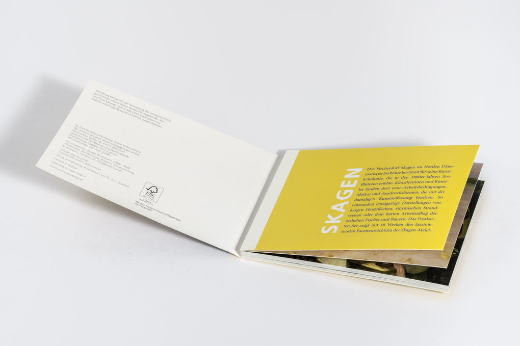 Weitere Ansicht: Postkarten-Set Skagen