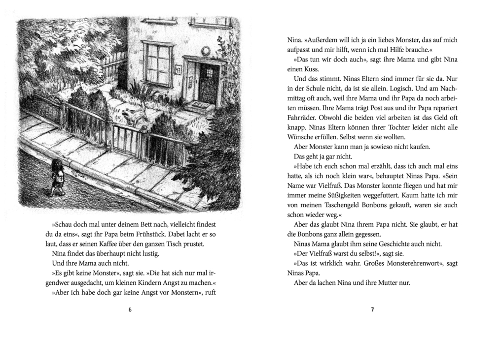 Weitere Ansicht: Ninas Monster. Falsch geliefert | Rüdiger Bertram