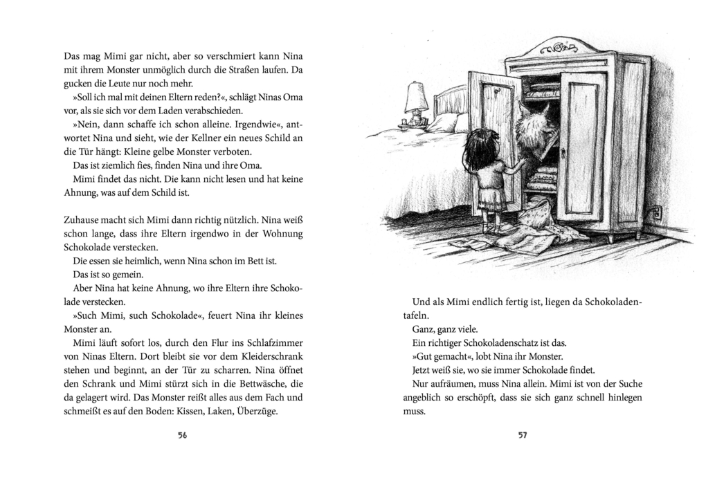 Weitere Ansicht: Ninas Monster. Falsch geliefert | Rüdiger Bertram