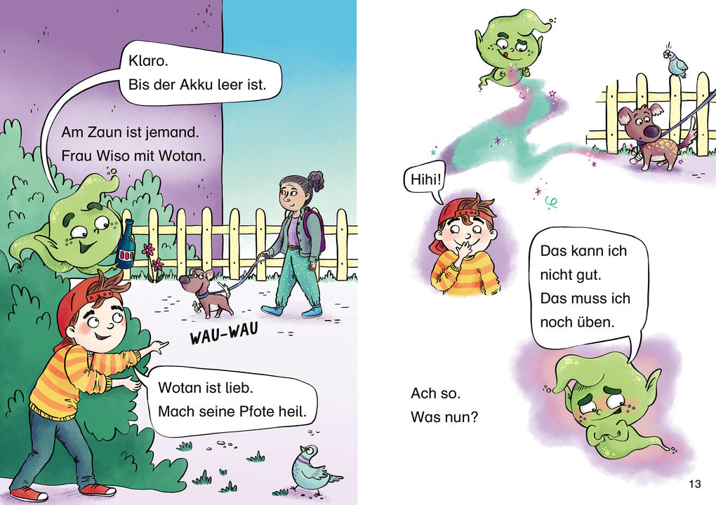 Weitere Ansicht: Limo, der wilde Flaschengeist | Sandra Grimm