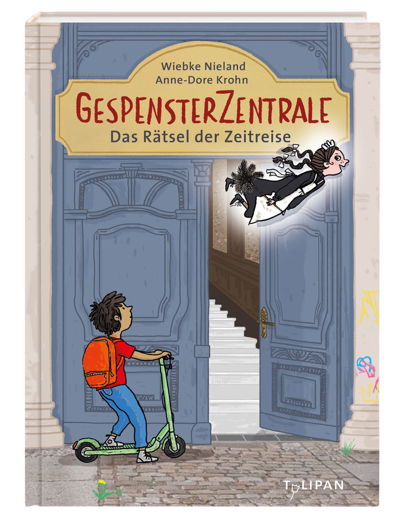 Weitere Ansicht: Gespensterzentrale. Das Rätsel der Zeitreise | Wiebke Nieland, Anne-Dore Krohn