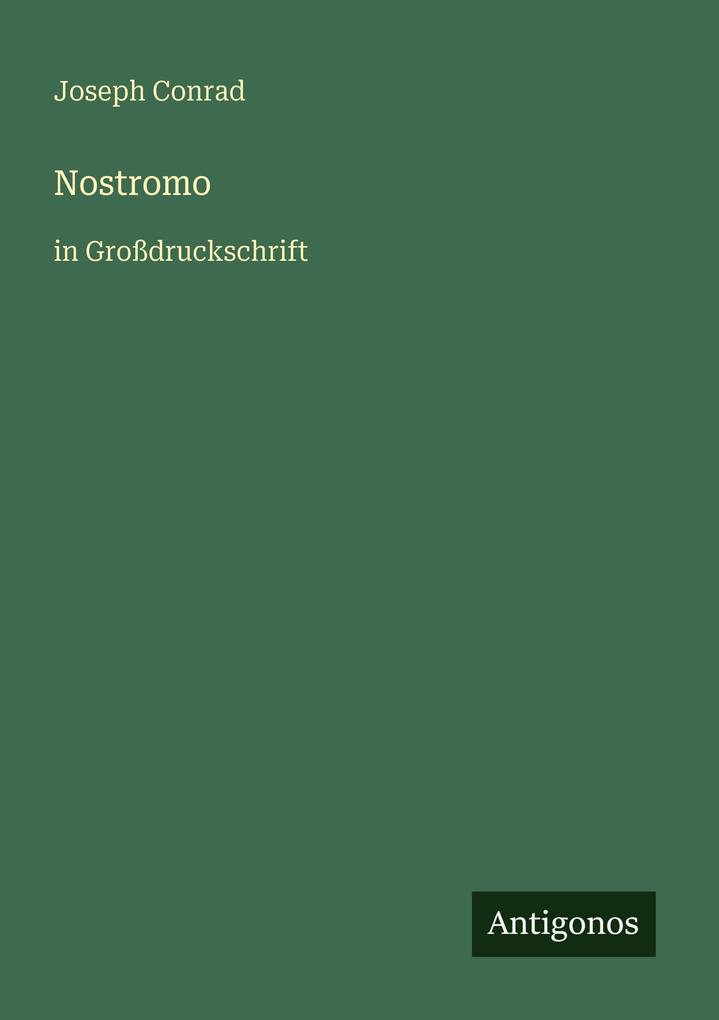 Produktbild: Nostromo | Joseph Conrad