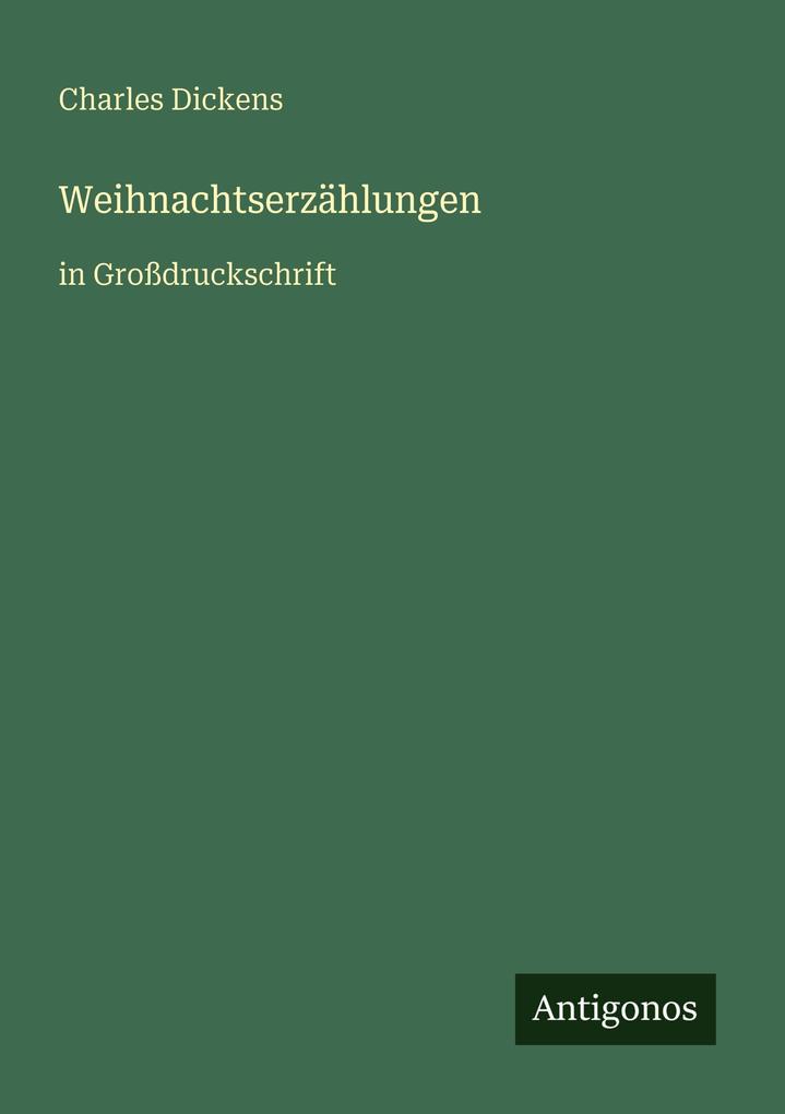Produktbild: Weihnachtserzählungen | Charles Dickens