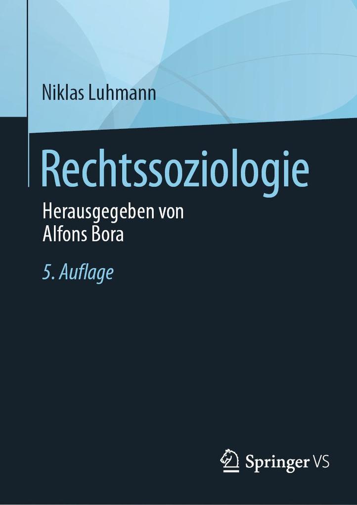 Produktbild: Rechtssoziologie | Niklas Luhmann