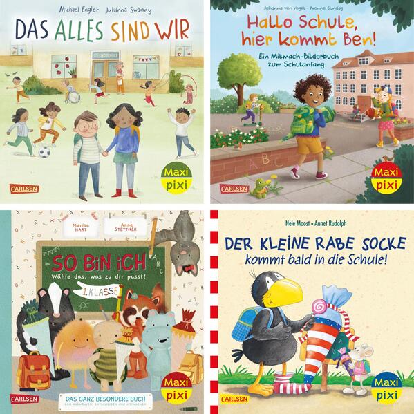 Produktbild: Maxi-Pixi-4er-Set 125: Bald bin ich ein Schulkind! (4x1 Exemplar) | Diverse