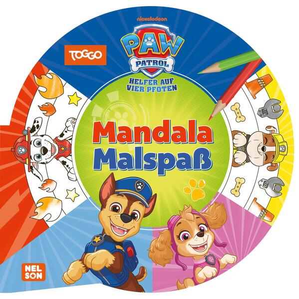 Produktbild: PAW Patrol Mitmachbuch: Mandala-Malspaß