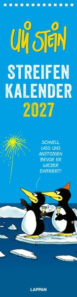 Produktbild: Uli Stein Streifenkalender 2027: Monatskalender für die Wand | Uli Stein