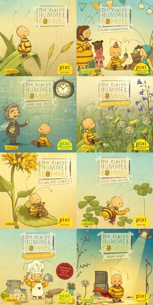 Produktbild: Pixi-8er-Set 309: Die kleine Hummel Bommel (8x1 Exemplar) | Maite Kelly, Britta Sabbag