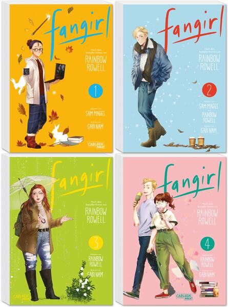 Produktbild: Fangirl Komplettpack | Rainbow Rowell, Sam Maggs