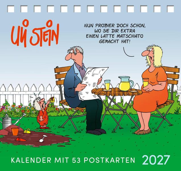 Produktbild: Uli Stein Postkartenkalender 2027 | Uli Stein