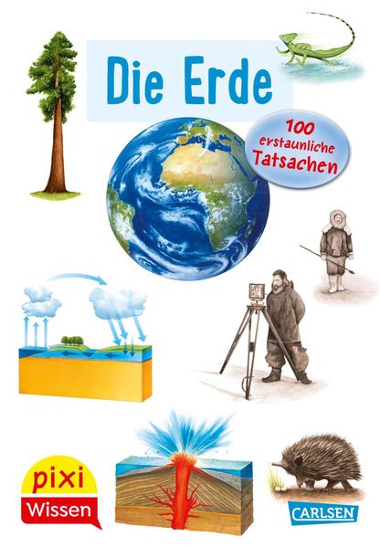 Produktbild: Pixi Wissen 57: VE 5: Die Erde. 100 erstaunliche Tatsachen | Cordula Thörner