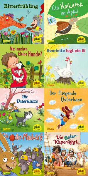 Produktbild: Pixi-8er-Set 308: Pixi liebt den Frühling (8x1 Exemplar) | Diverse