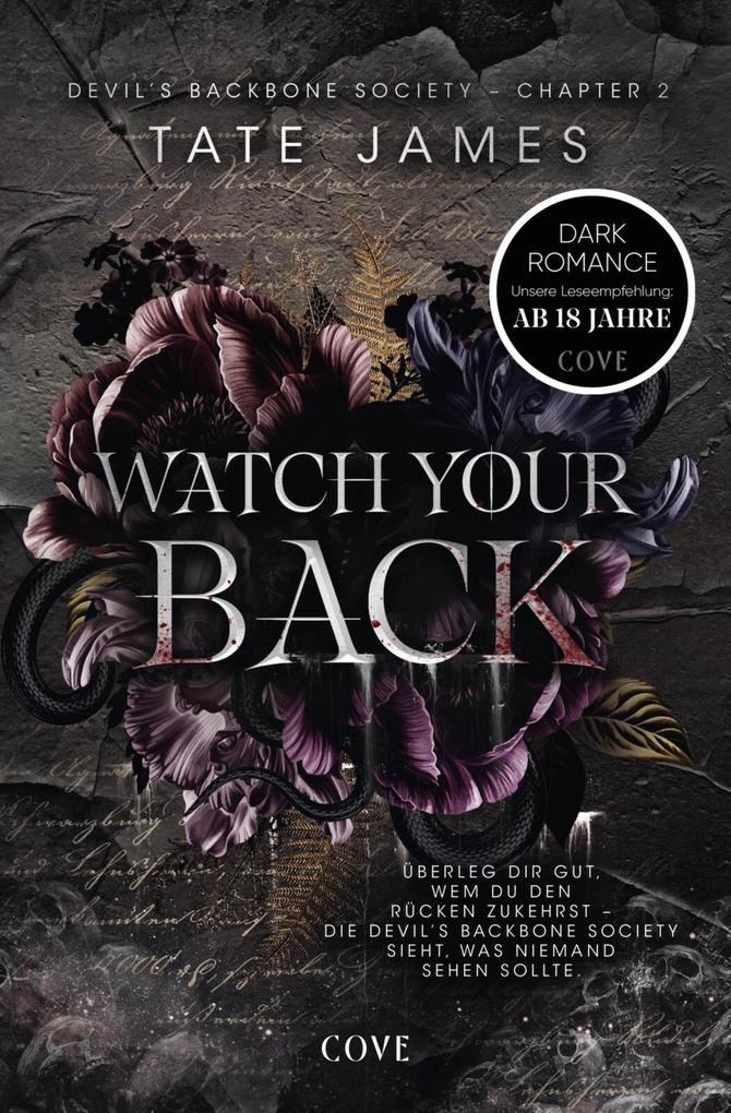 Produktbild: Watch Your Back (Devil's Backbone Society 2) | Tate James