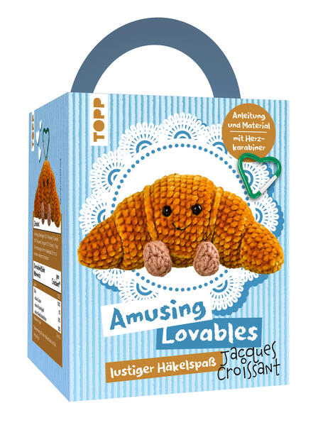 Produktbild: Amusing Lovables Häkelset Jacques Croissant | Melanie Czerny