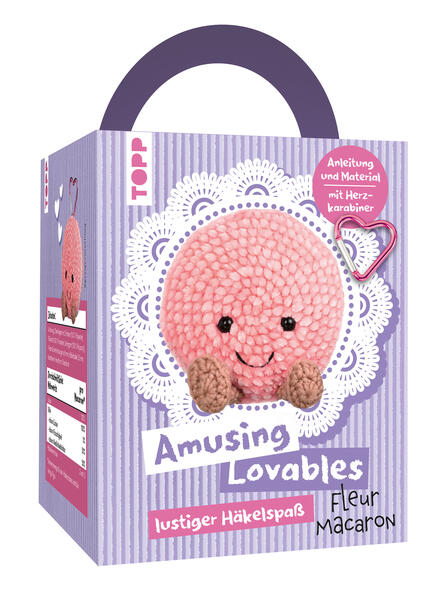 Produktbild: Amusing Lovables Häkelset Fleur Macaron | Melanie Czerny
