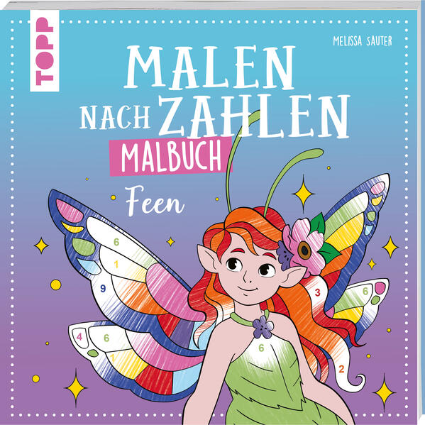 Produktbild: Malen nach Zahlen Malbuch Feen | Melissa Sauter