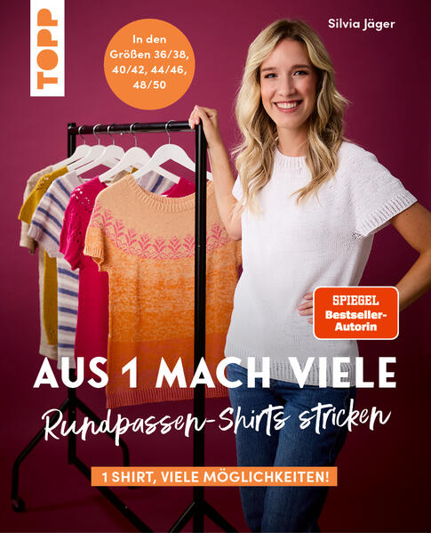 Produktbild: Aus 1 mach viele. Rundpassen-Shirts stricken | Silvia Jäger