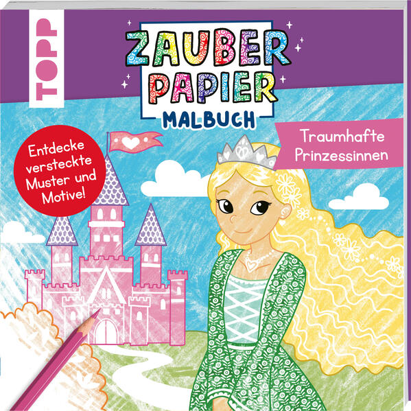 Produktbild: Zauberpapier Malbuch Traumhafte Prinzessinnen | Mimi Hecher
