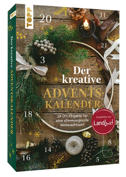 Produktbild: Der kreative Adventskalender - empfohlen von LandLust | Susanne Pypke