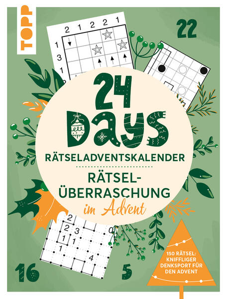 Produktbild: 24 DAYS RÄTSELADVENTSKALENDER - Rätselmischung | Frechverlag