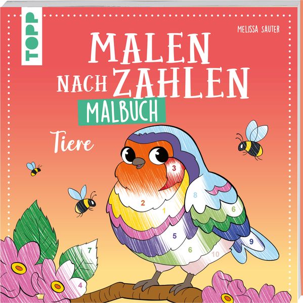 Produktbild: Malen nach Zahlen Malbuch Tiere | Melissa Sauter