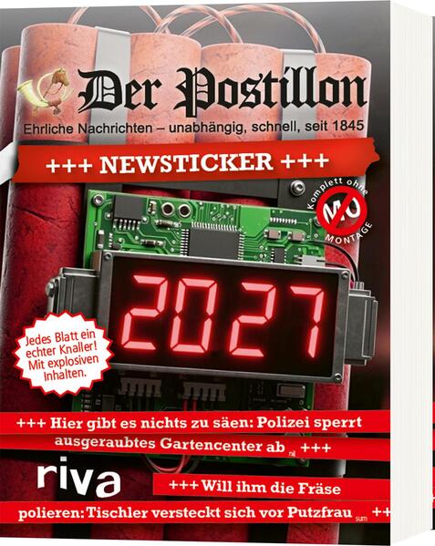 Produktbild: Der Postillon +++ Newsticker +++ 2027 | Stefan Sichermann