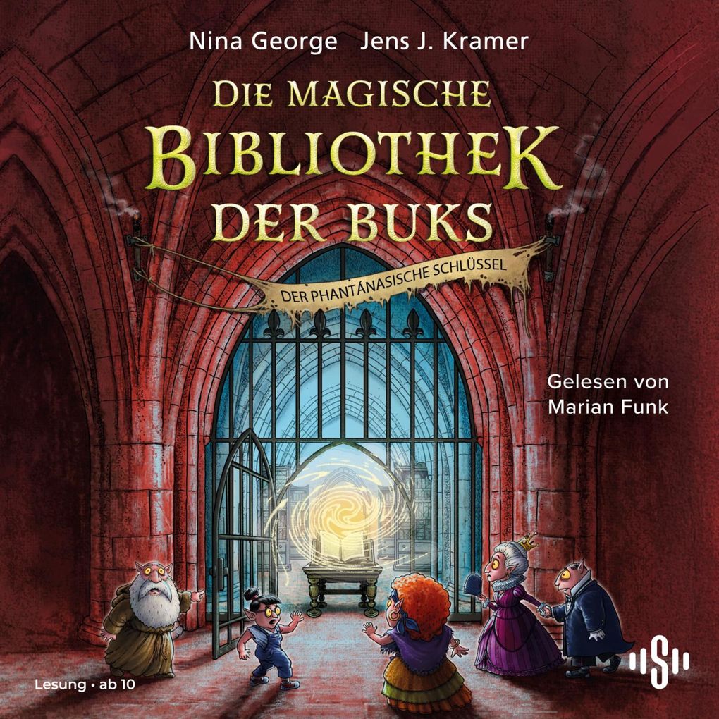 Produktbild: Die magische Bibliothek der Buks 3: Der Phantánasische Schlüssel | Nina George, Jens J. Kramer