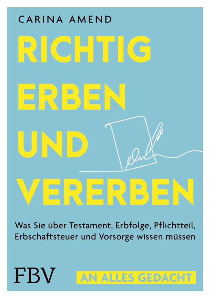 Produktbild: Richtig erben und vererben | Carina Amend