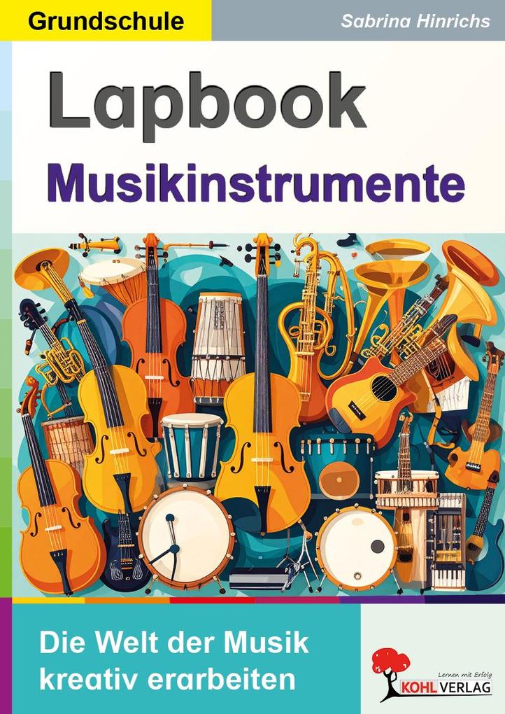Produktbild: Lapbook Musikinstrumente | Sabrina Hinrichs