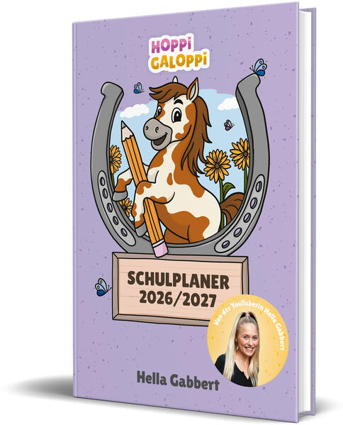 Produktbild: HOPPi GALOPPi Schulplaner 2026/2027 | Hella Gabbert