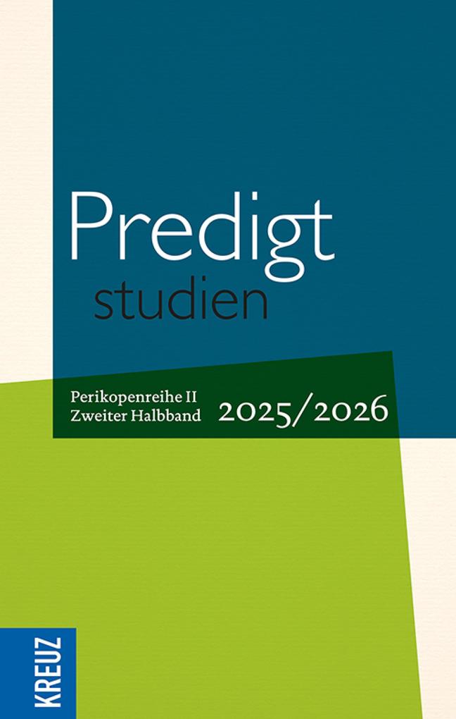 Produktbild: Predigtstudien 2025/2026 - 2. Halbband