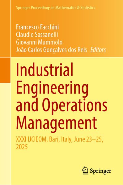 Produktbild: Industrial Engineering and Operations Management - I