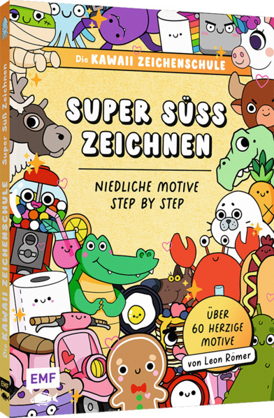 Produktbild: Die Kawaii-Zeichenschule - Super süß zeichnen | Leon Römer