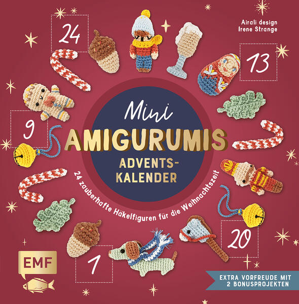 Produktbild: Mini-Amigurumis Adventskalender | Ilaria Caliri, Irene Strange