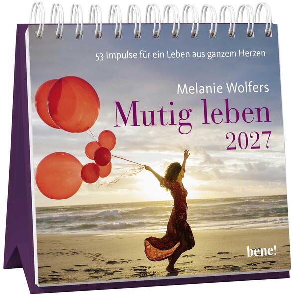 Produktbild: Wochenkalender 2027: Mutig leben | Melanie Wolfers