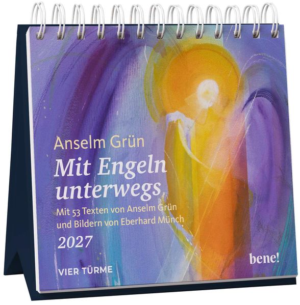 Produktbild: Wochenkalender 2027: Mit Engeln unterwegs | Anselm Grün, Eberhard Münch