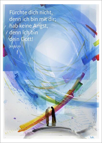 Produktbild: Jahreslosung Eberhard Münch 2027, Postkarte 10er-Set | Eberhard Münch