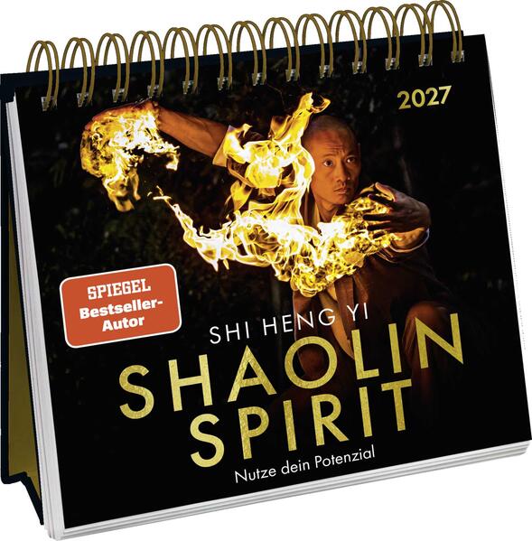 Produktbild: Postkartenkalender 2027: Shaolin Spirit | Shi Heng Yi