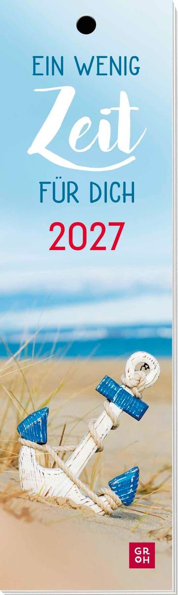 Produktbild: Lesezeichenkalender 2027: Ein wenig Zeit für dich