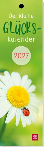 Produktbild: Lesezeichenkalender 2027: Der kleine Glückskalender