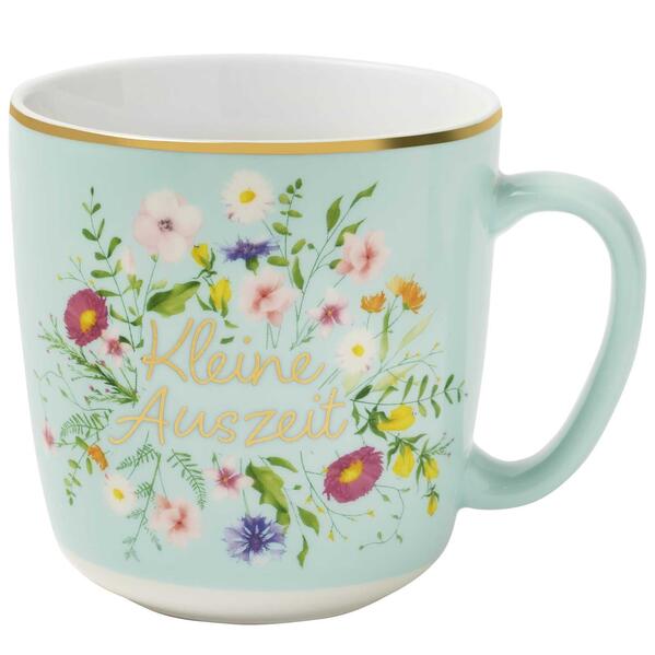 Produktbild: Blütenträume Kaffeebecher "Kleine Auszeit", 350 ml
